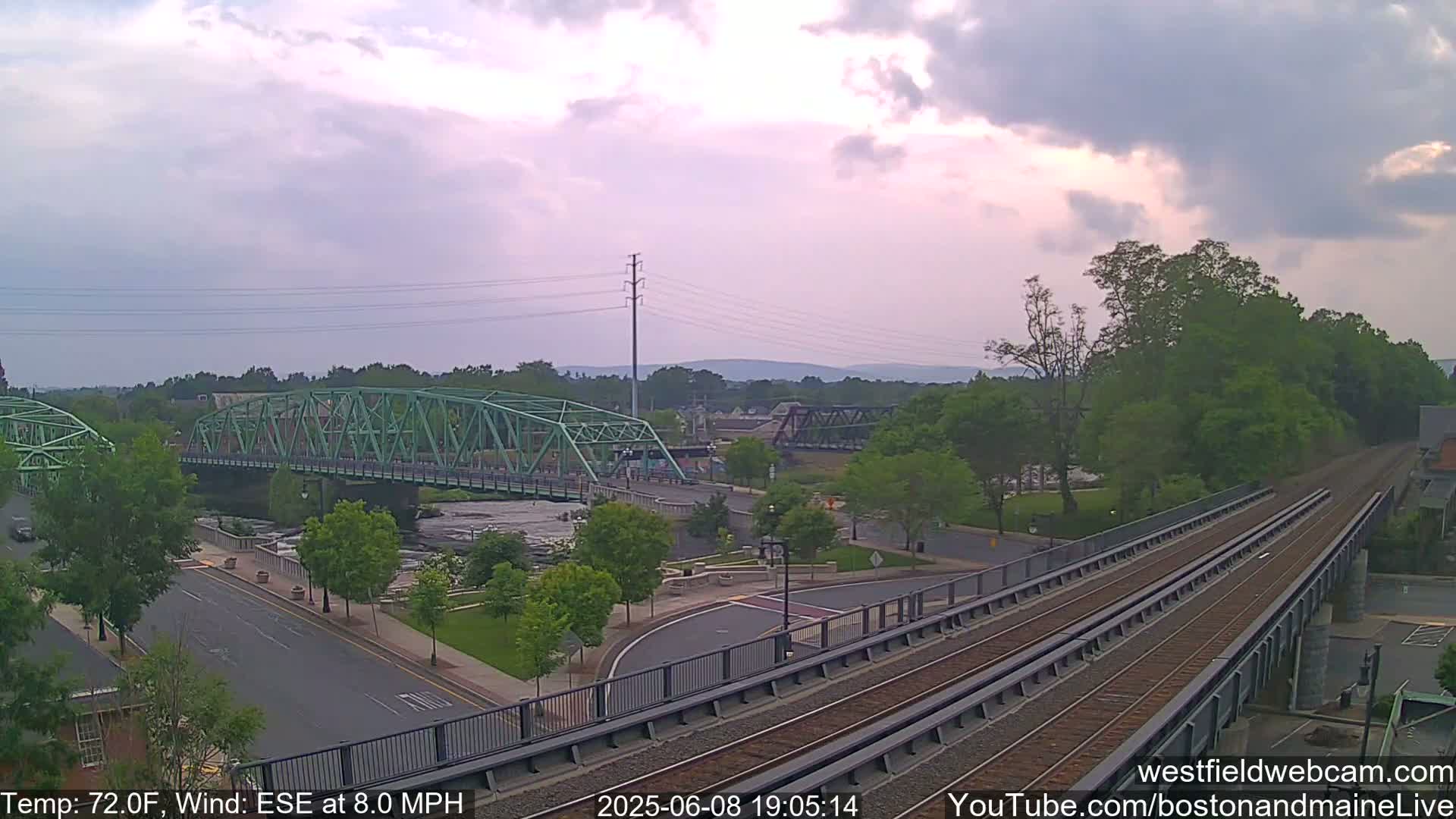 Westfield Railway Live Cam -  Massachusetts, USA