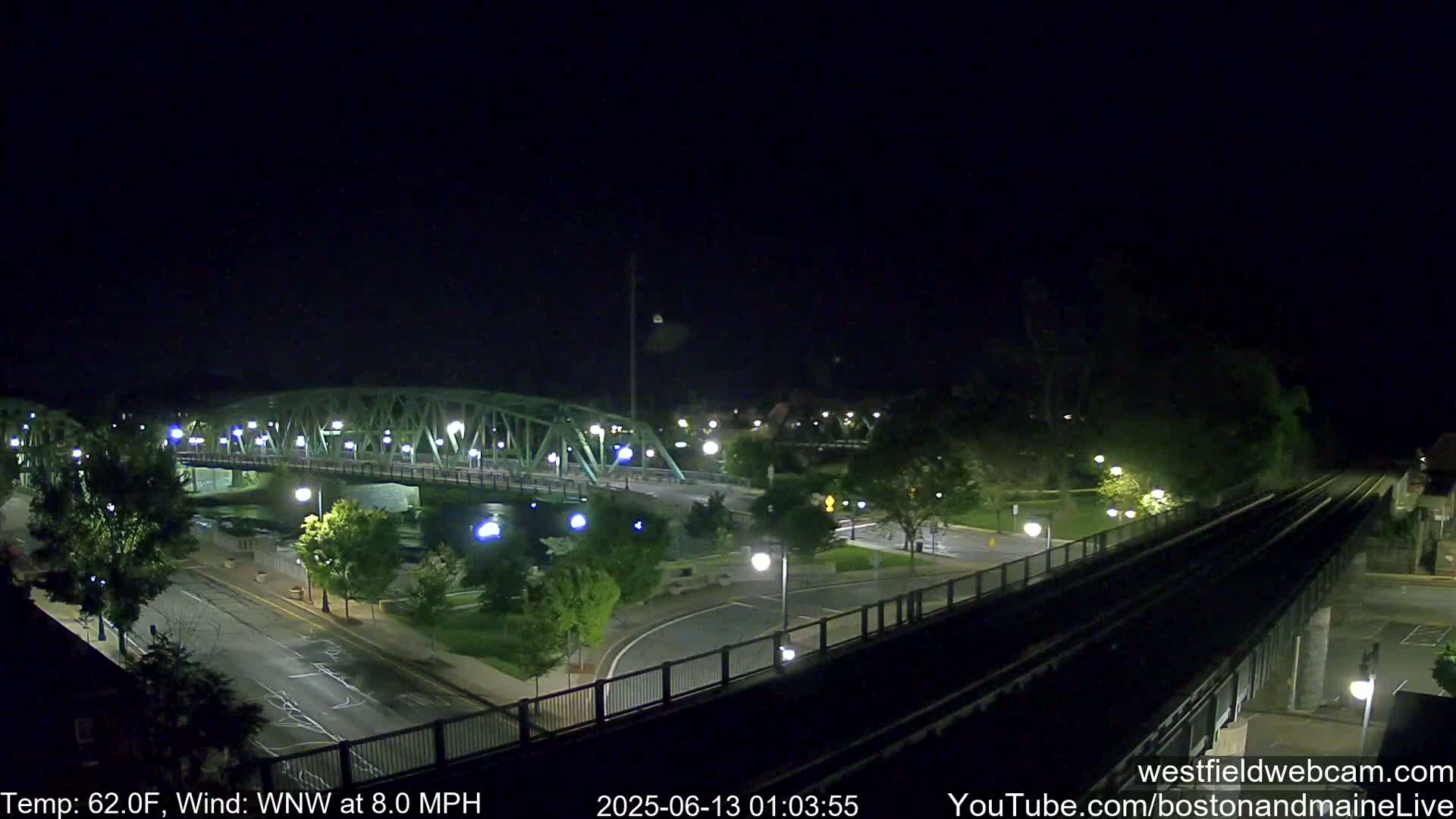 Westfield Railway Live Cam -  Massachusetts, USA