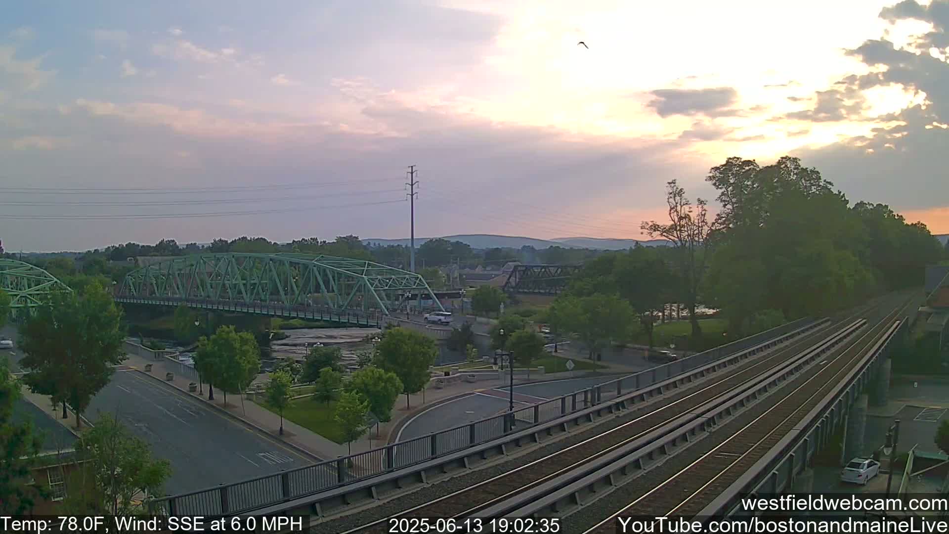 Westfield Railway Live Cam -  Massachusetts, USA