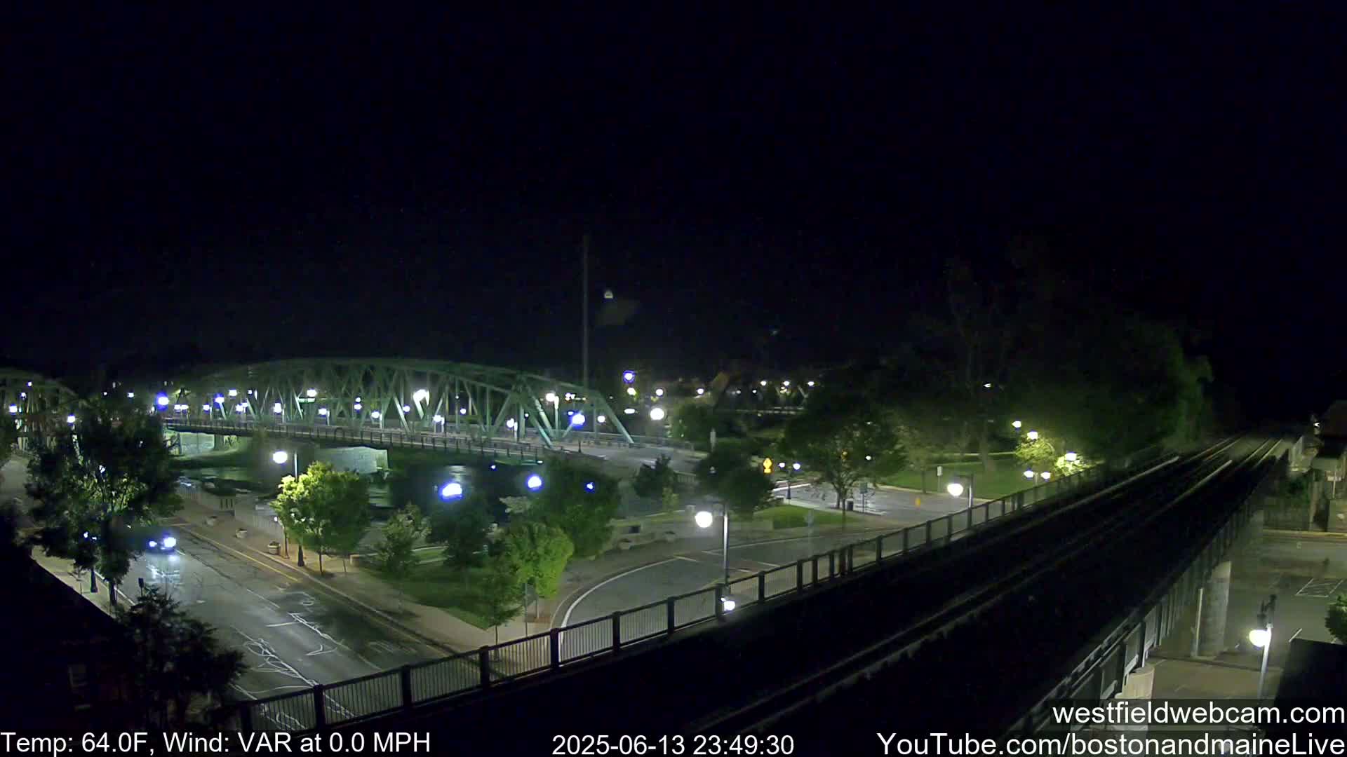 Westfield Railway Live Cam -  Massachusetts, USA
