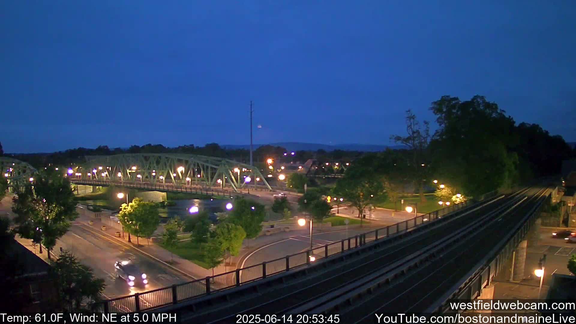 Westfield Railway Live Cam -  Massachusetts, USA