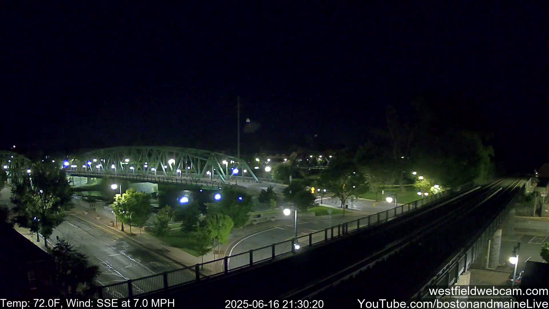Westfield Railway Live Cam -  Massachusetts, USA
