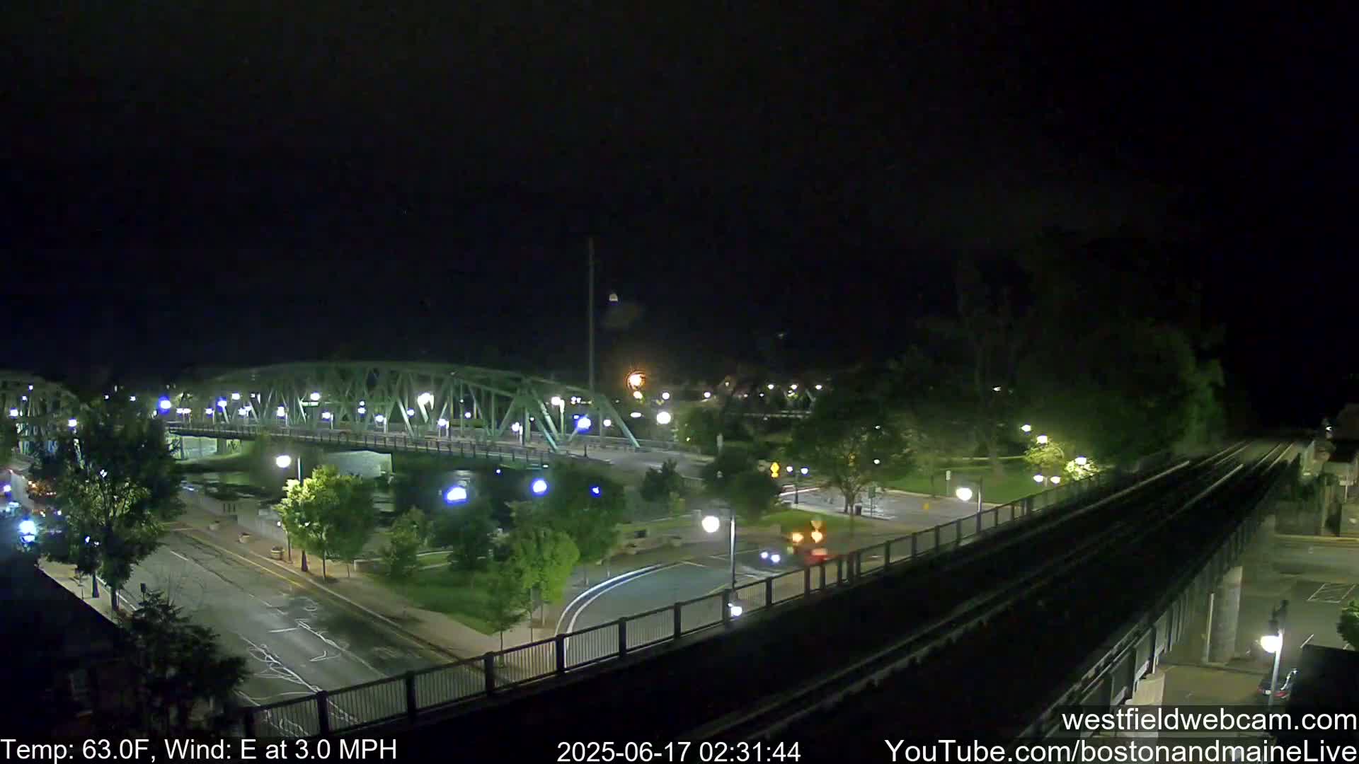 Westfield Railway Live Cam -  Massachusetts, USA