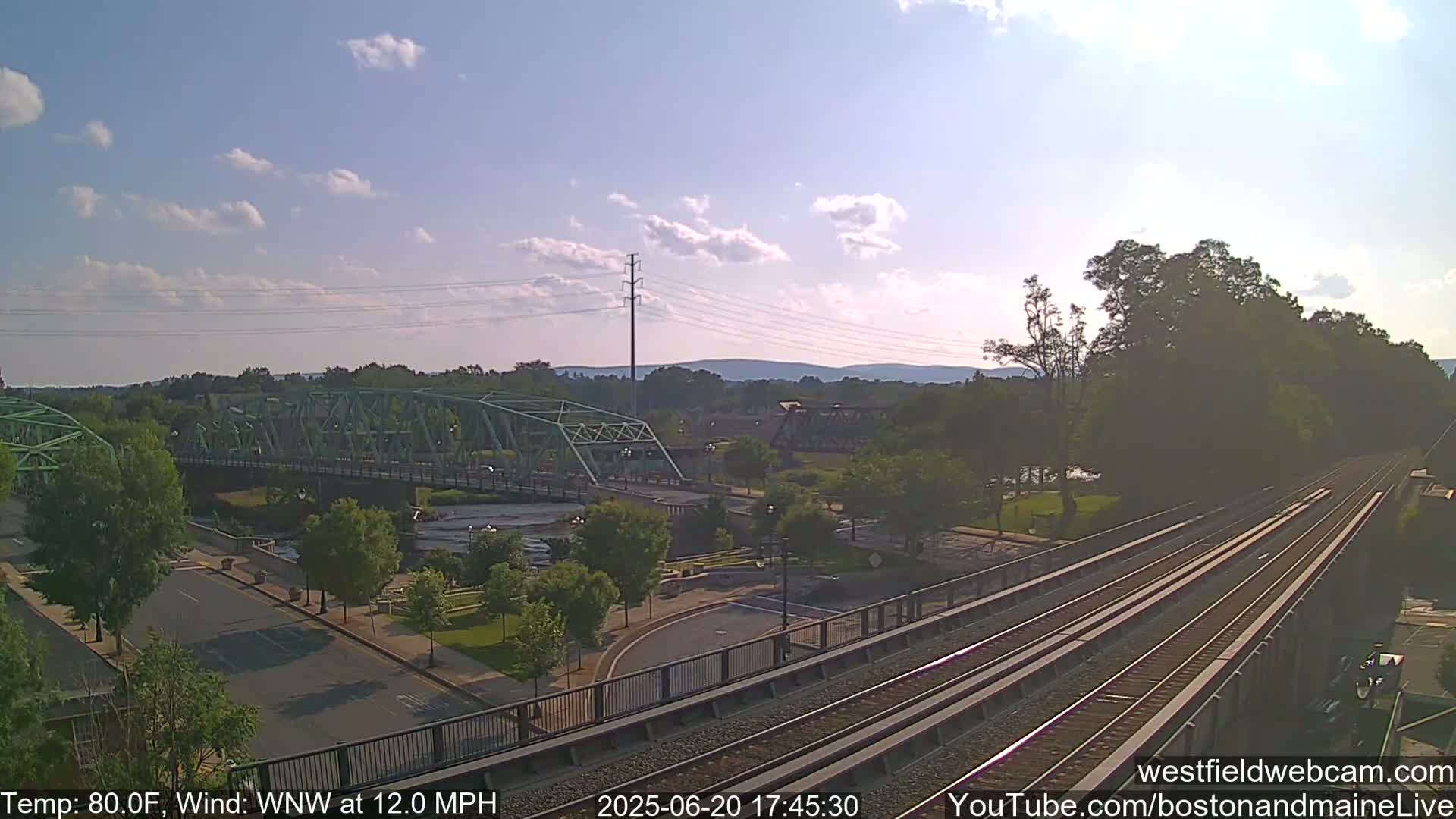 Westfield Railway Live Cam -  Massachusetts, USA