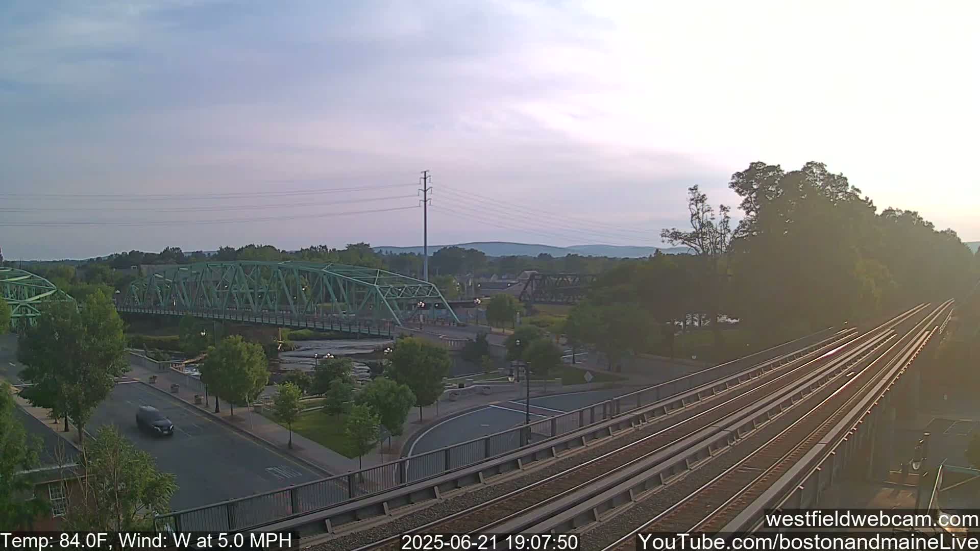 Westfield Railway Live Cam -  Massachusetts, USA