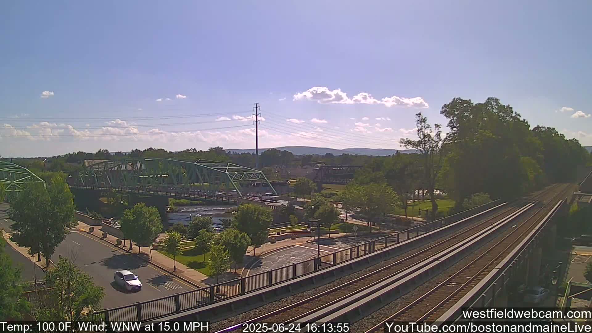 Westfield Railway Live Cam -  Massachusetts, USA