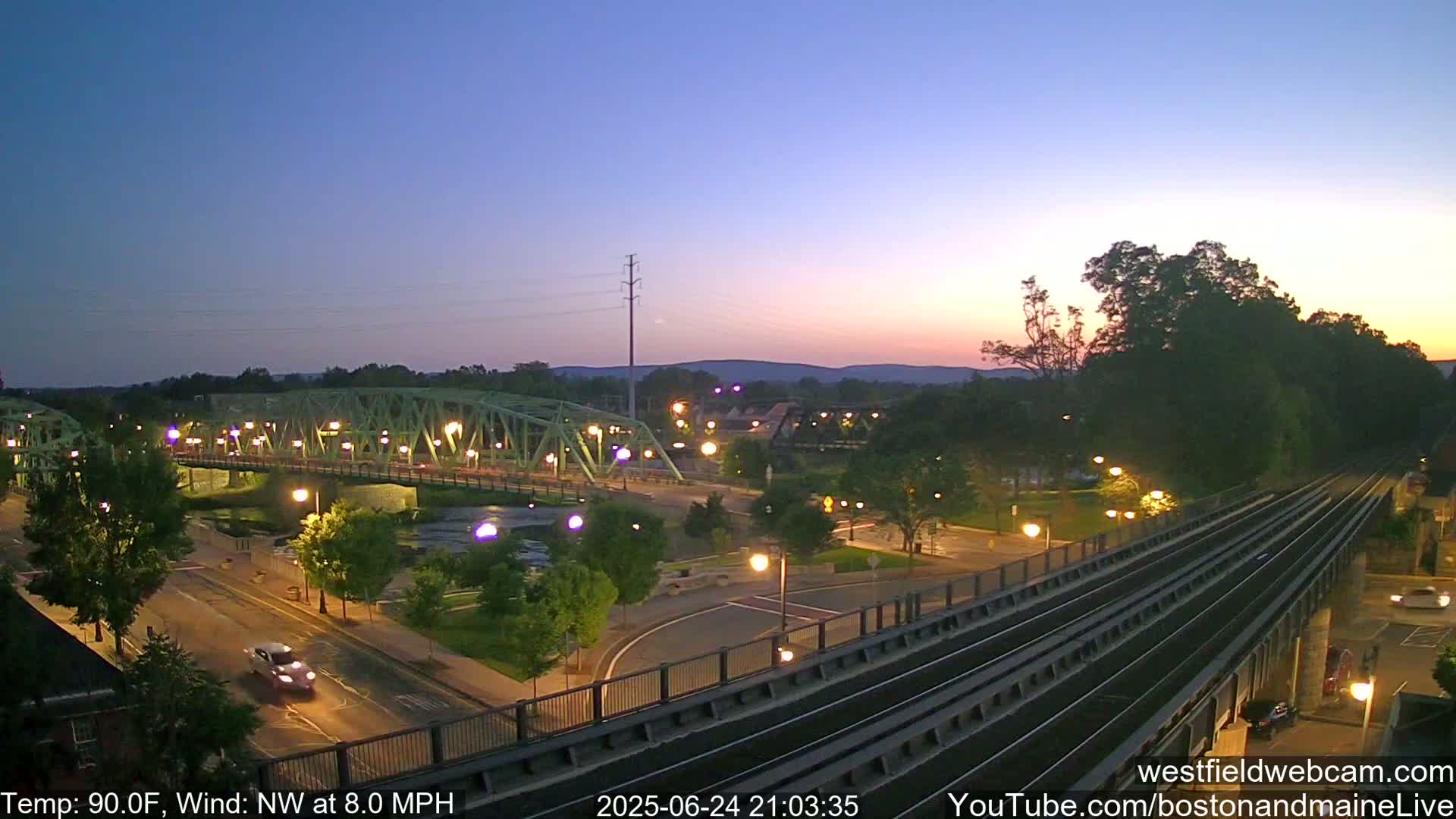 Westfield Railway Live Cam -  Massachusetts, USA
