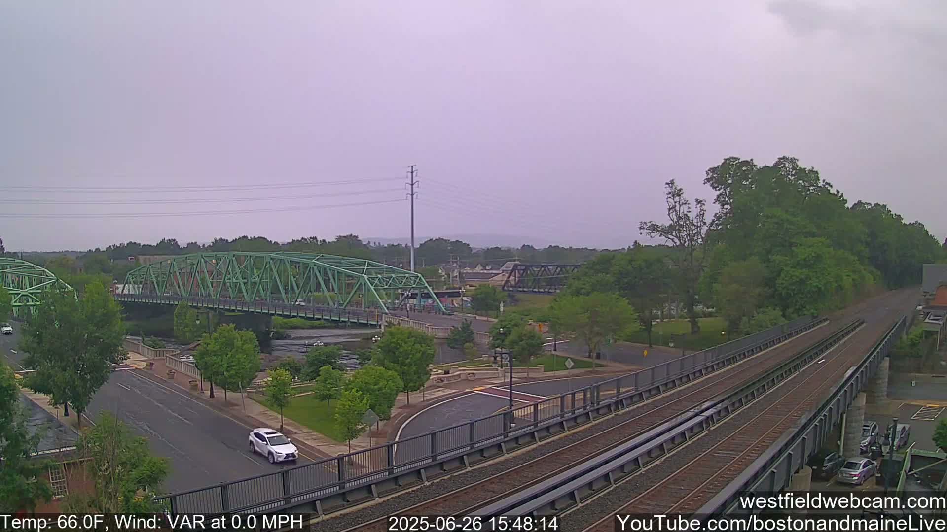 Westfield Railway Live Cam -  Massachusetts, USA
