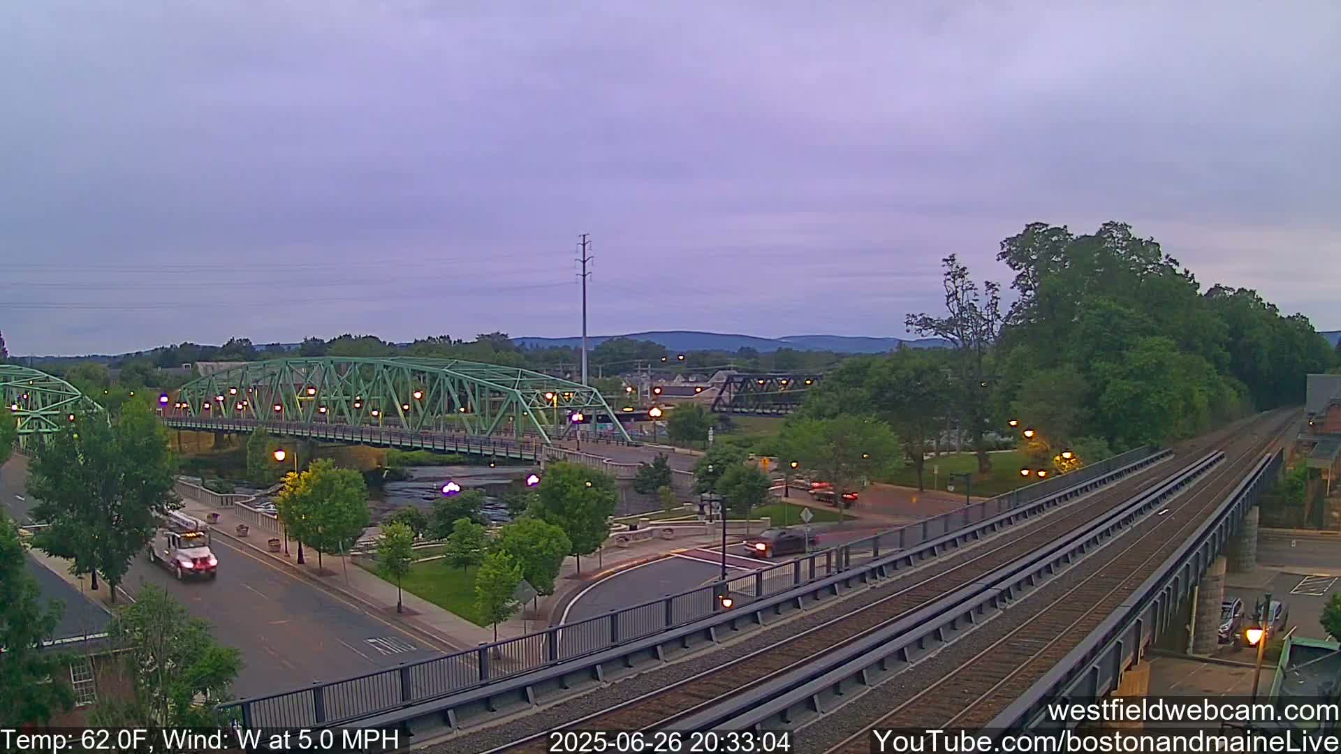 Westfield Railway Live Cam -  Massachusetts, USA