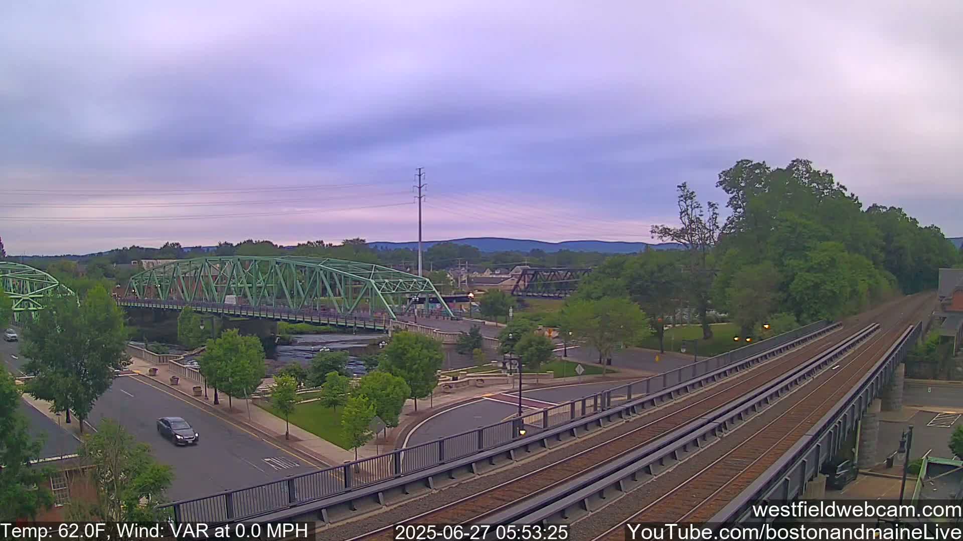 Westfield Railway Live Cam -  Massachusetts, USA