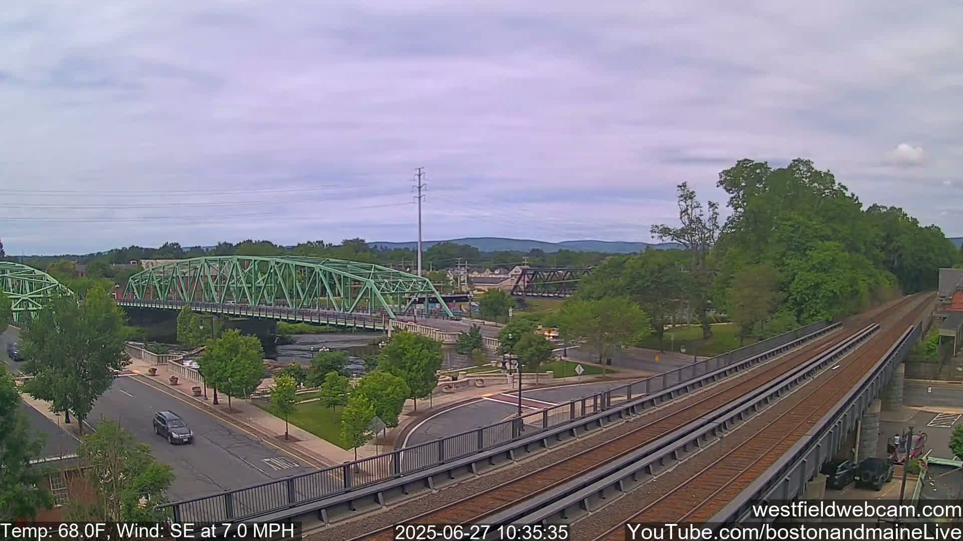Westfield Railway Live Cam -  Massachusetts, USA