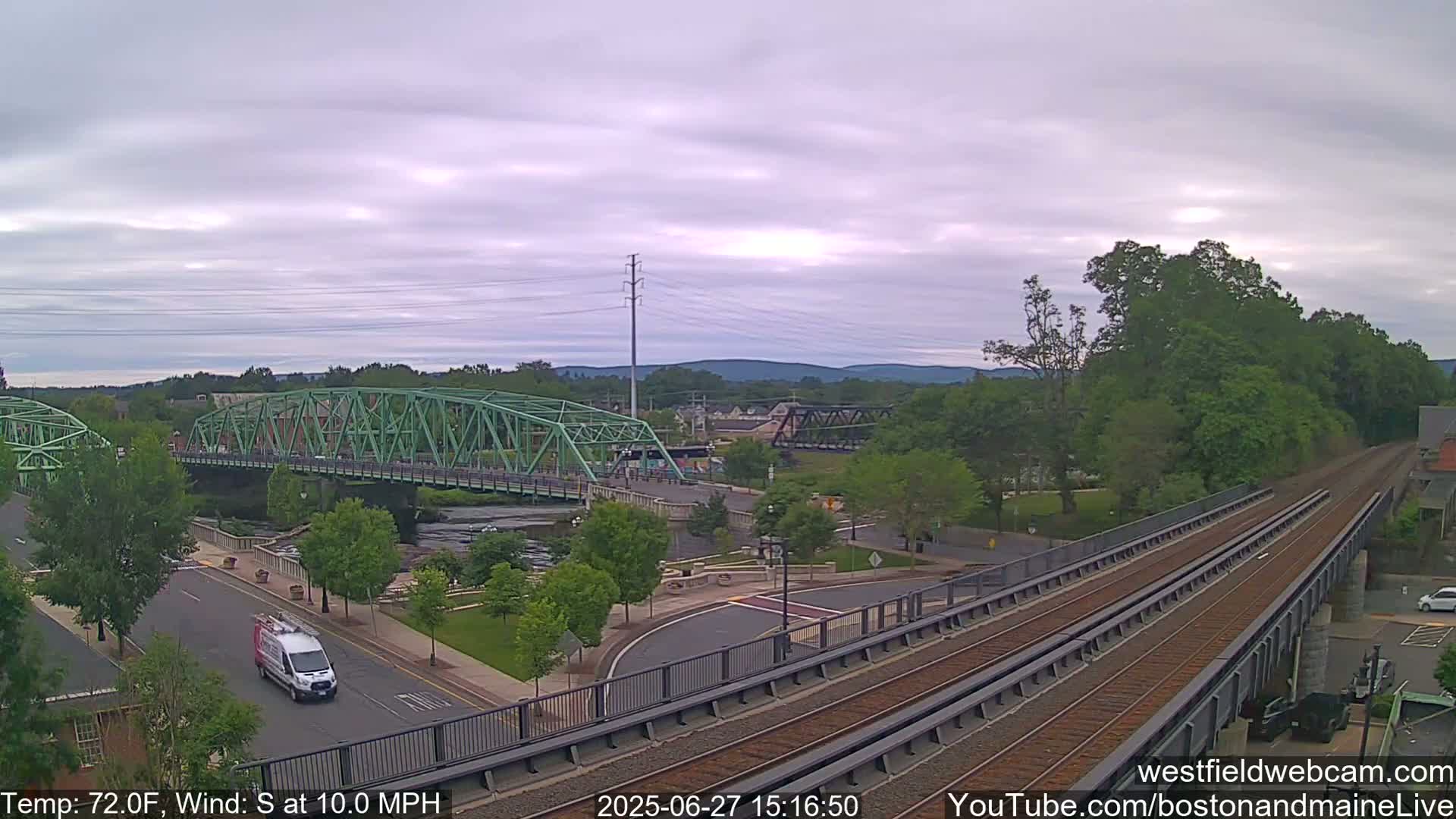 Westfield Railway Live Cam -  Massachusetts, USA