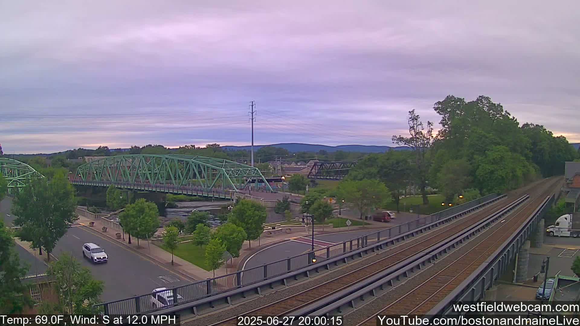 Westfield Railway Live Cam -  Massachusetts, USA