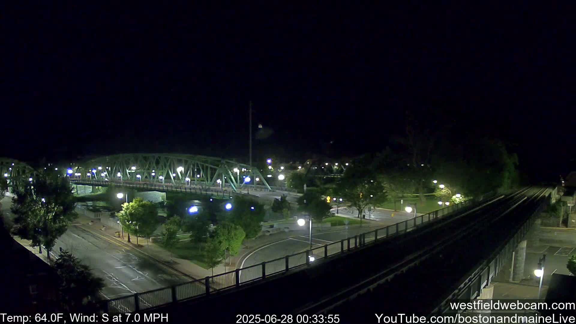 Westfield Railway Live Cam -  Massachusetts, USA