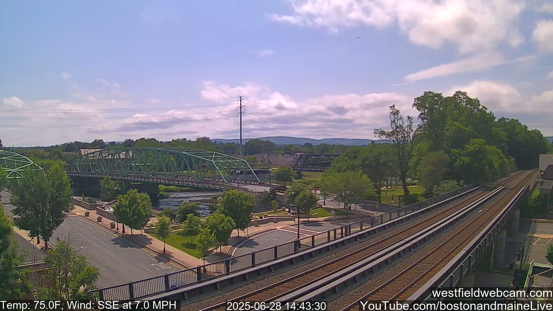 Westfield Railway Live Cam -  Massachusetts, USA