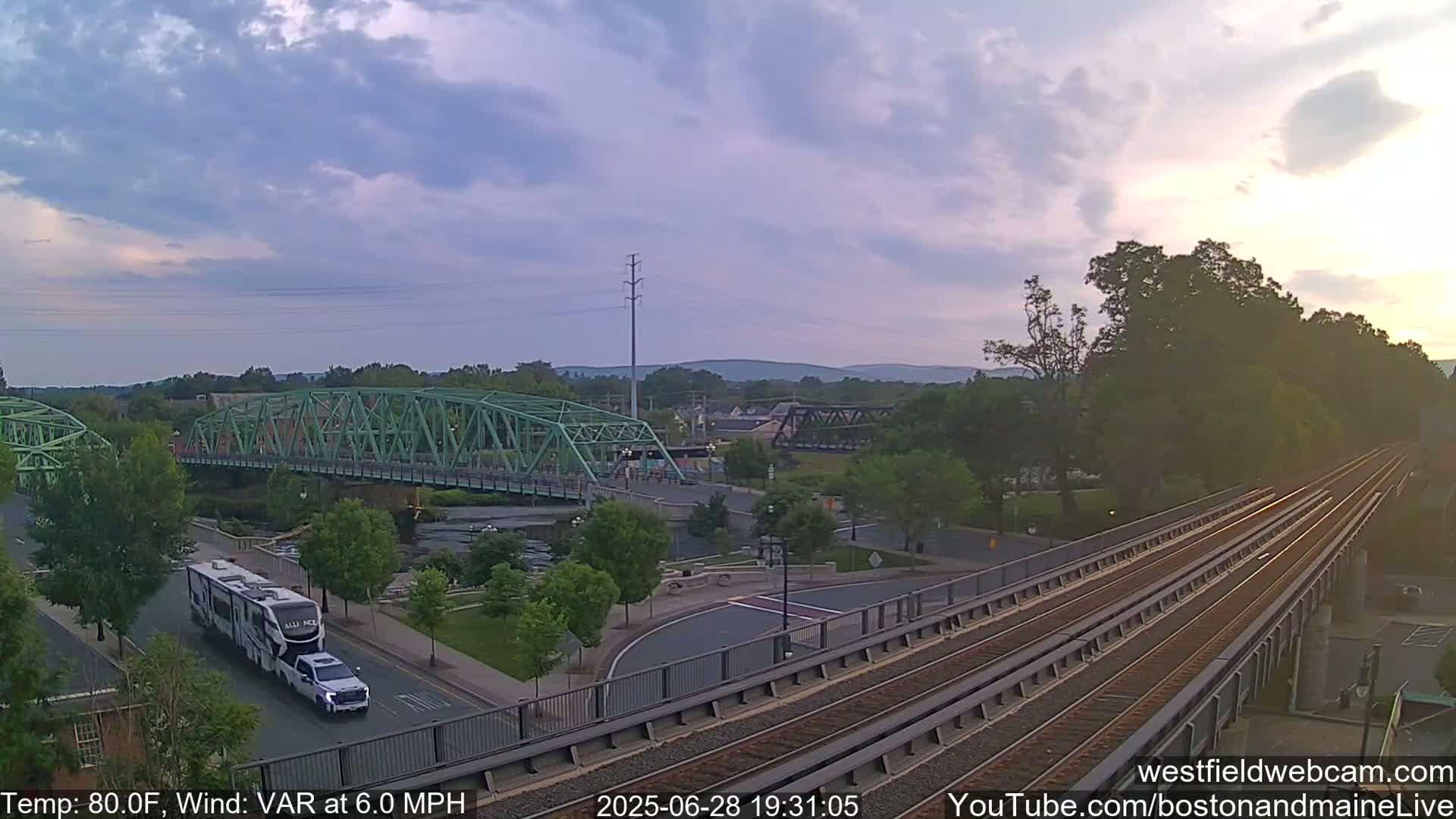 Westfield Railway Live Cam -  Massachusetts, USA
