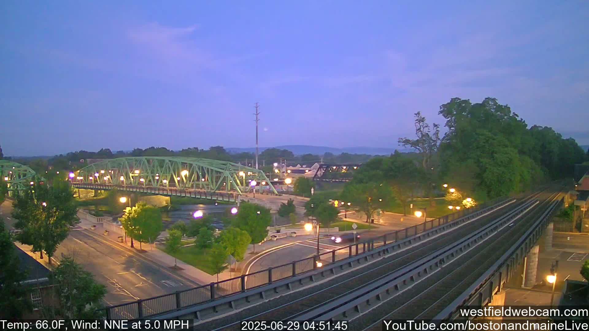 Westfield Railway Live Cam -  Massachusetts, USA