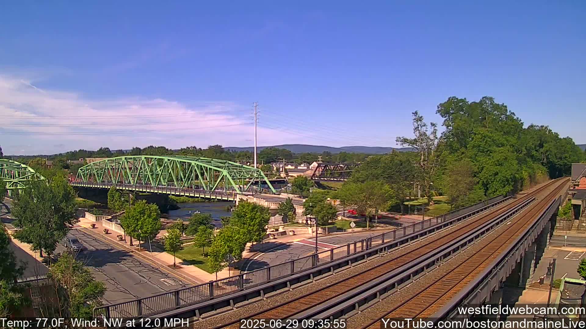 Westfield Railway Live Cam -  Massachusetts, USA