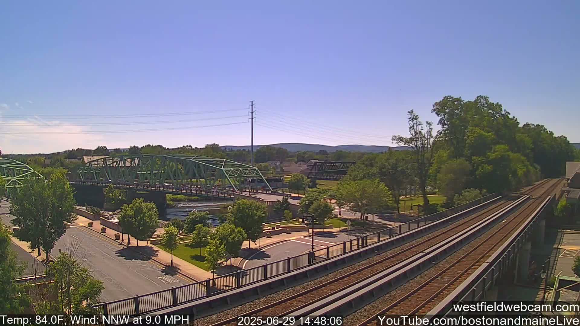 Westfield Railway Live Cam -  Massachusetts, USA