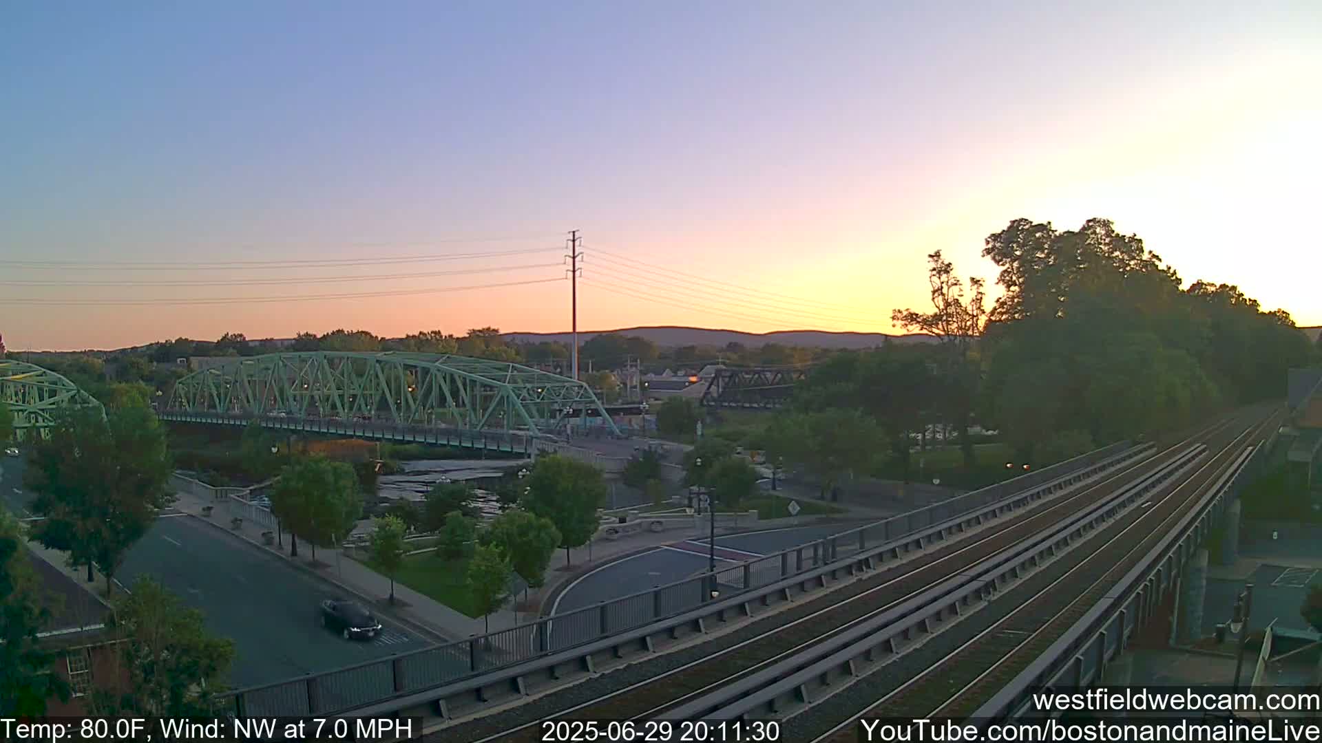 Westfield Railway Live Cam -  Massachusetts, USA