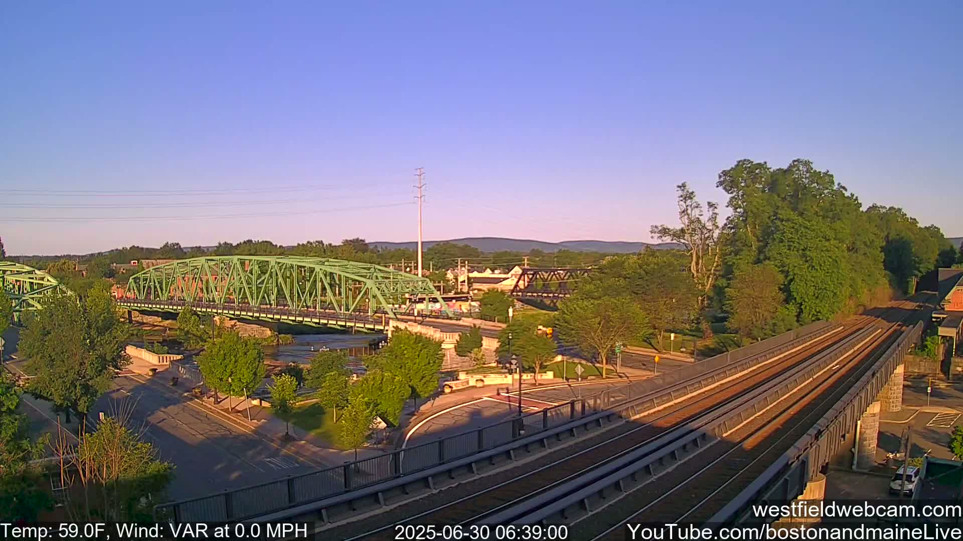 Westfield Railway Live Cam -  Massachusetts, USA