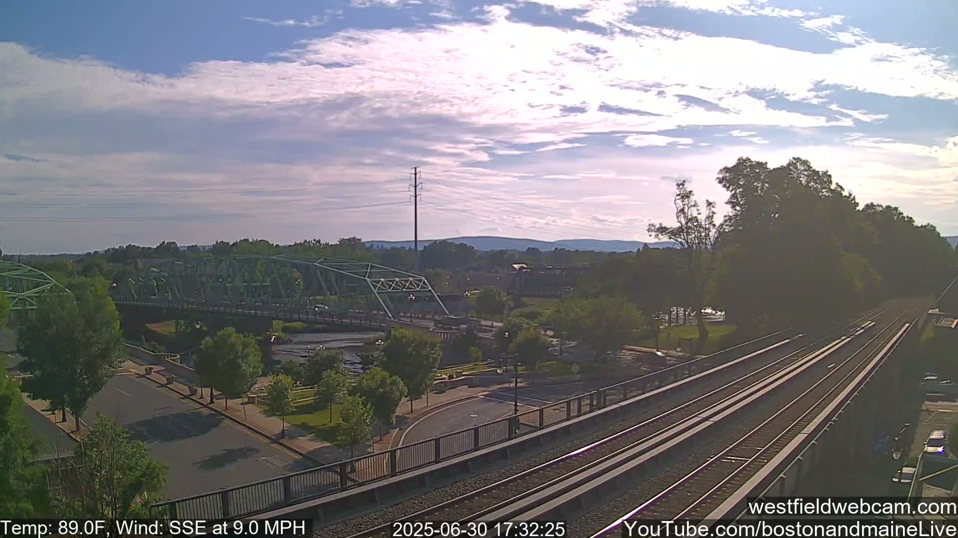 Westfield Railway Live Cam -  Massachusetts, USA