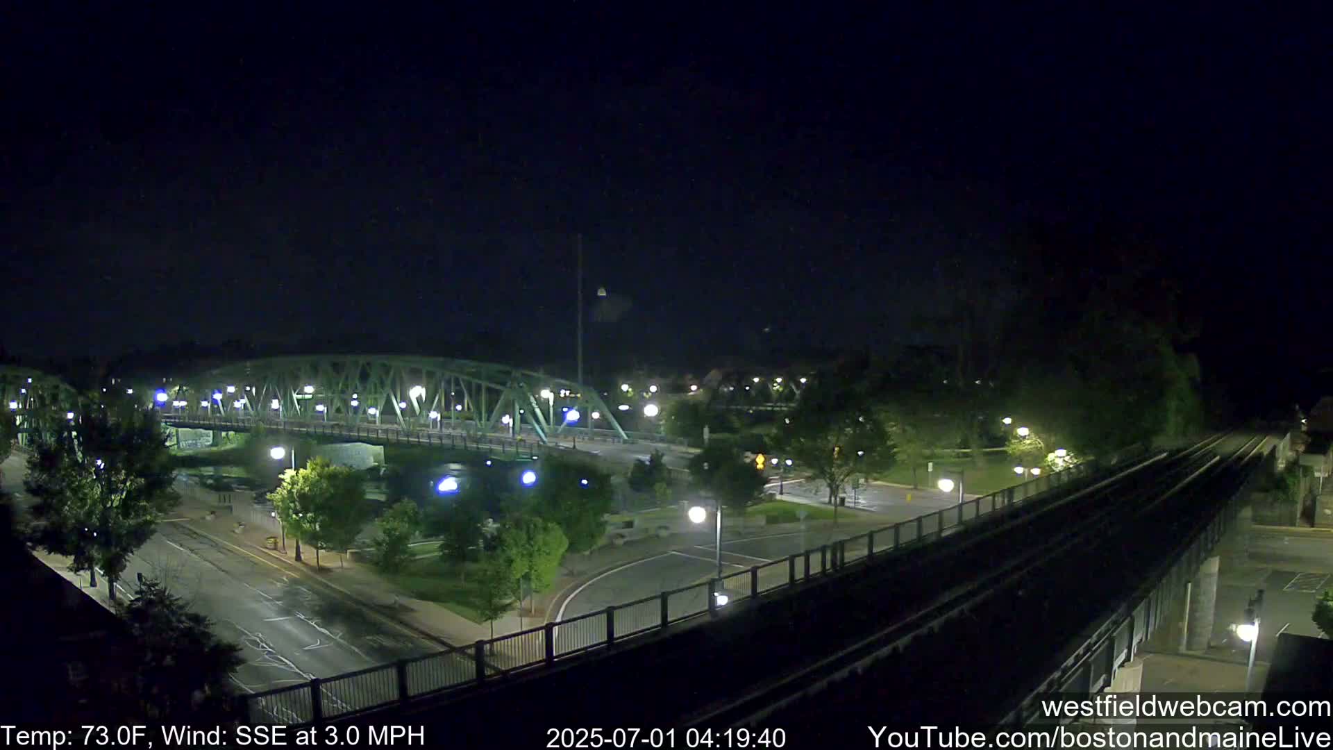 Westfield Railway Live Cam -  Massachusetts, USA