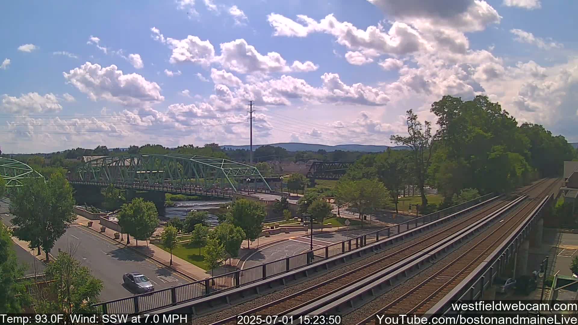 Westfield Railway Live Cam -  Massachusetts, USA