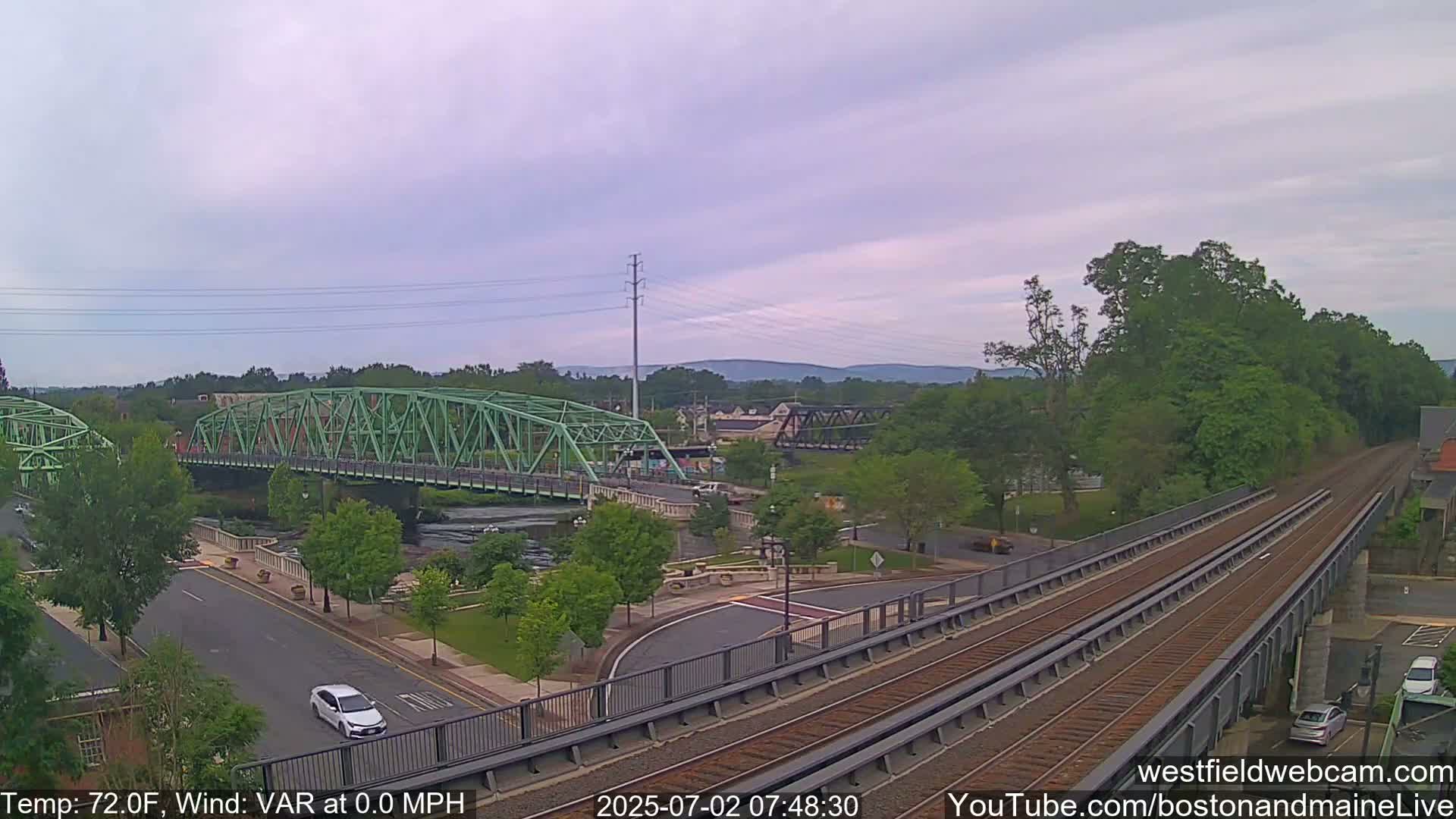 Westfield Railway Live Cam -  Massachusetts, USA