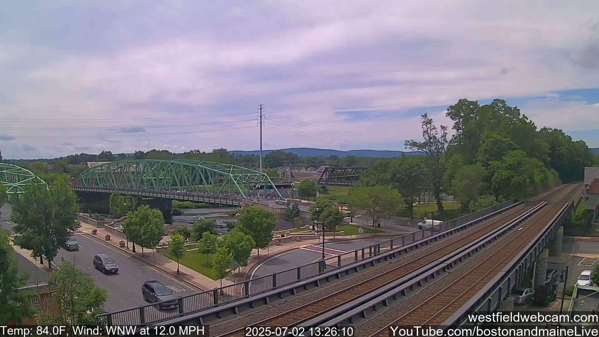 Westfield Railway Live Cam -  Massachusetts, USA