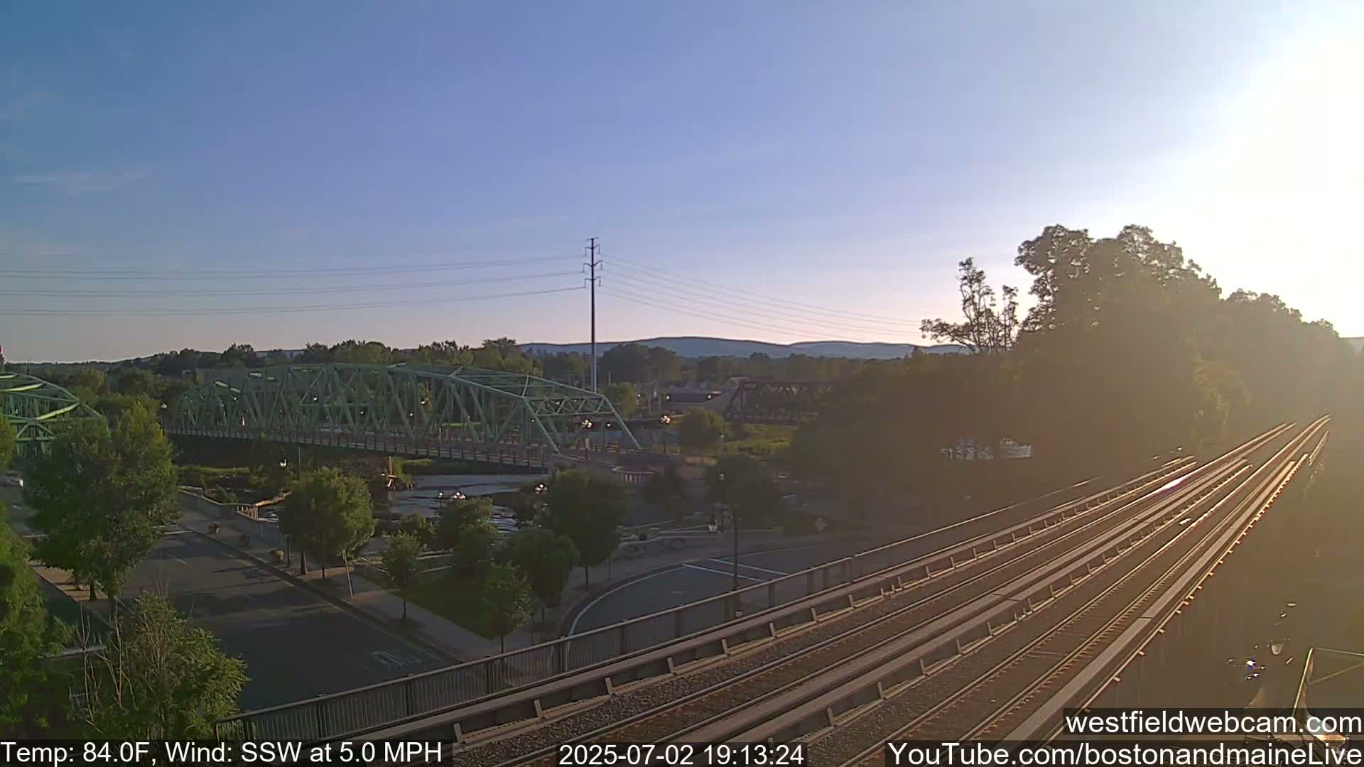 Westfield Railway Live Cam -  Massachusetts, USA
