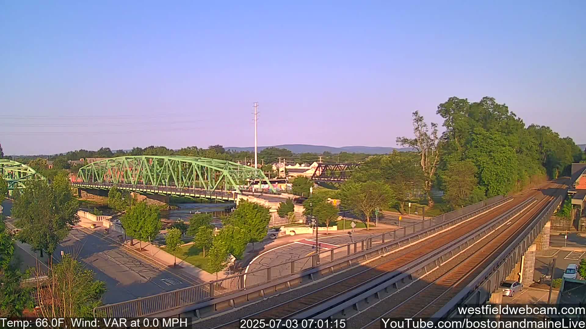 Westfield Railway Live Cam -  Massachusetts, USA