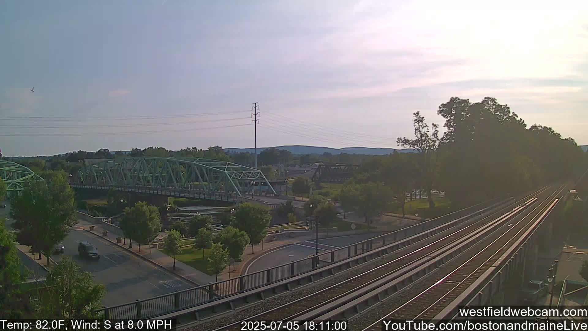 Westfield Railway Live Cam -  Massachusetts, USA