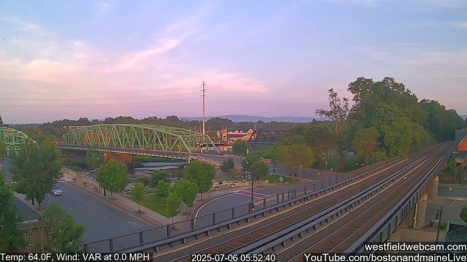 Westfield Railway Live Cam -  Massachusetts, USA