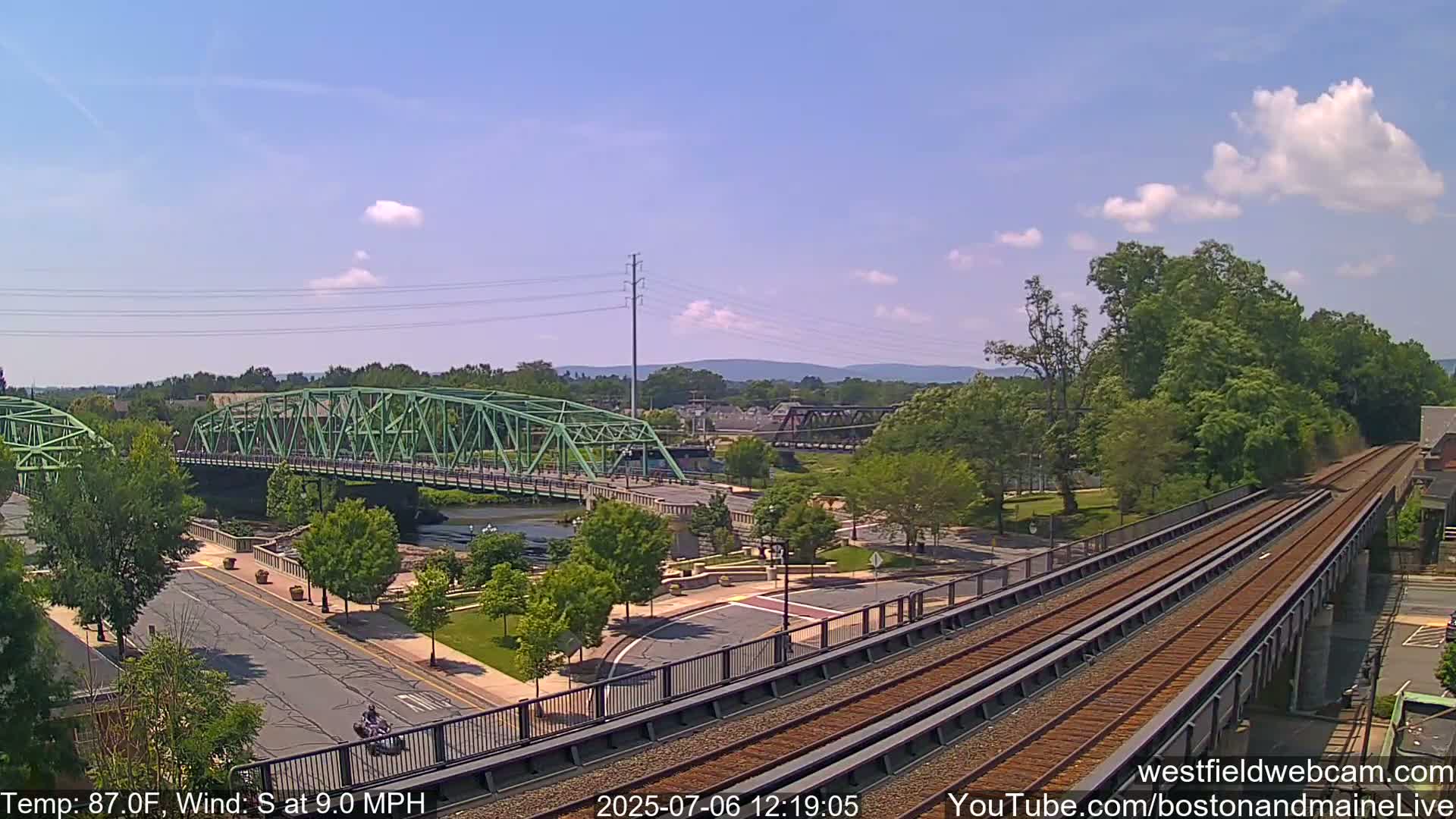 Westfield Railway Live Cam -  Massachusetts, USA