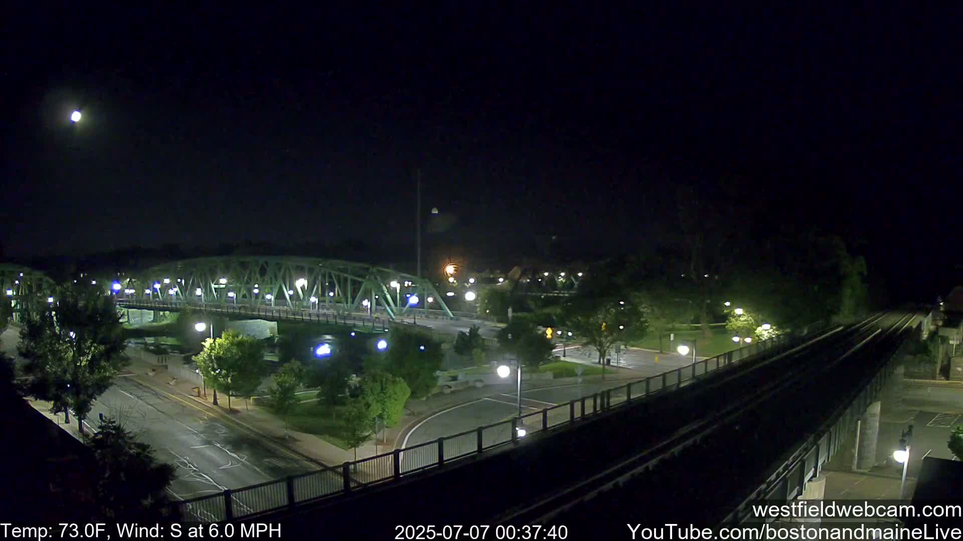 Westfield Railway Live Cam -  Massachusetts, USA