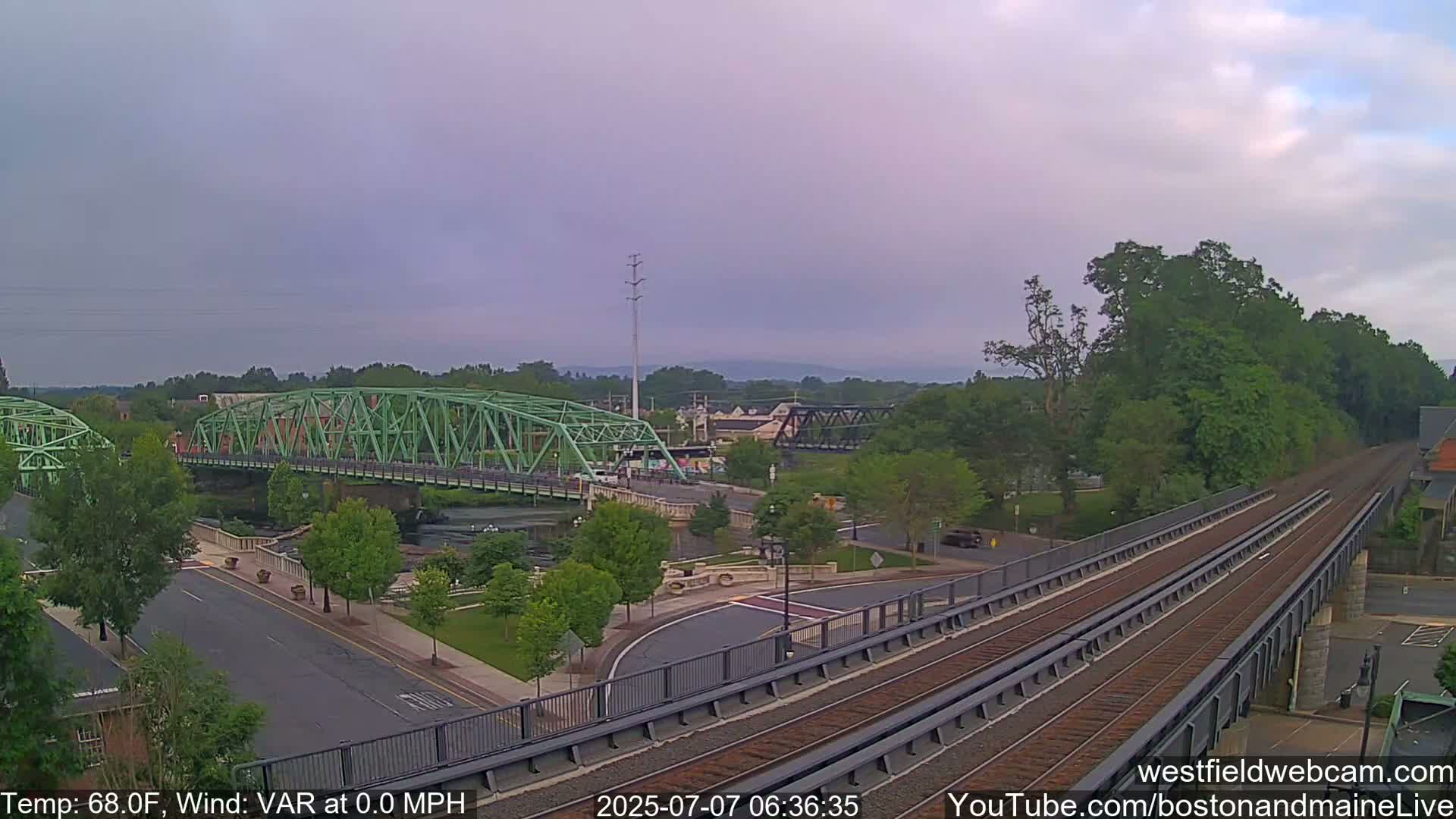 Westfield Railway Live Cam -  Massachusetts, USA