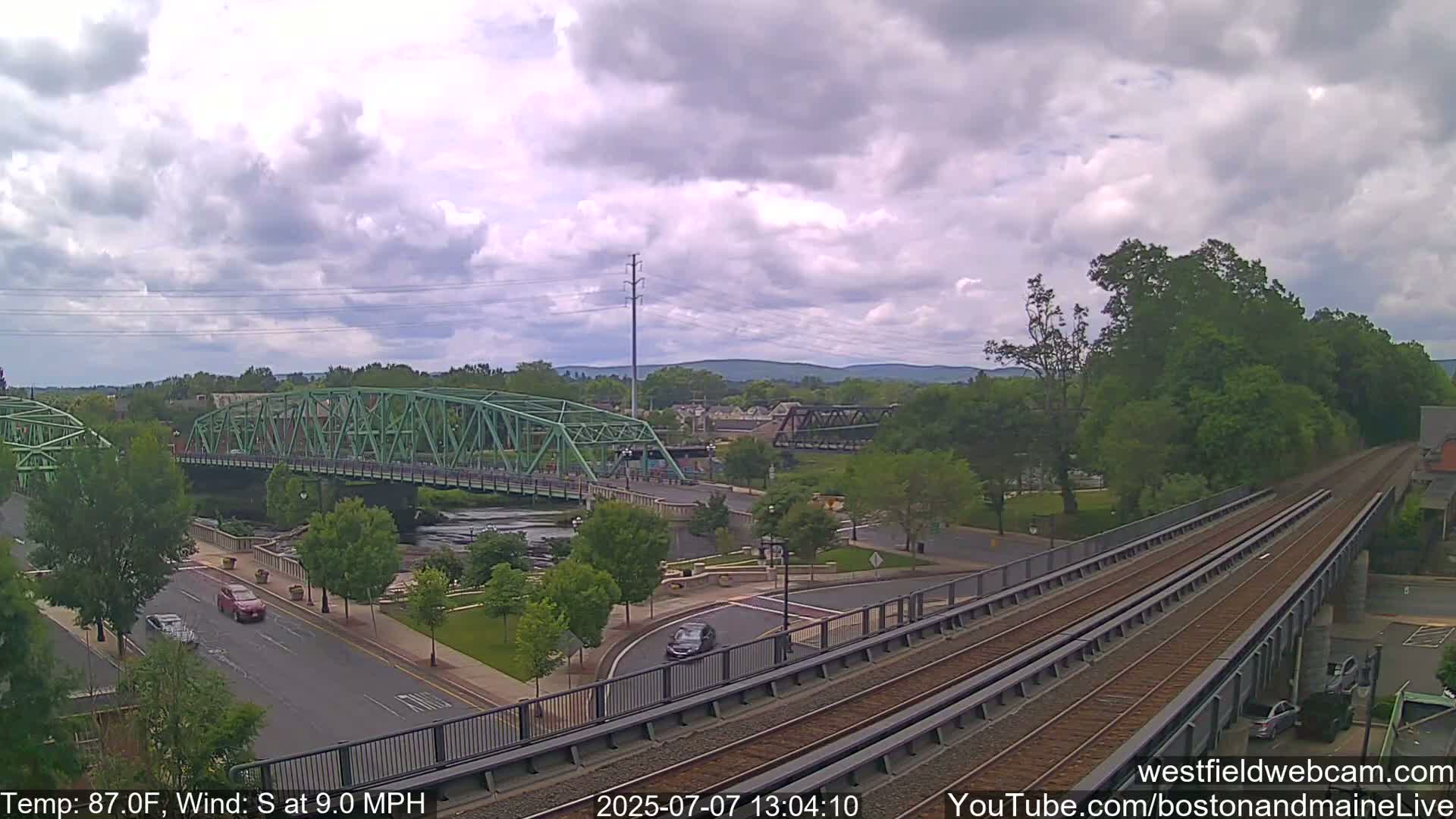 Westfield Railway Live Cam -  Massachusetts, USA
