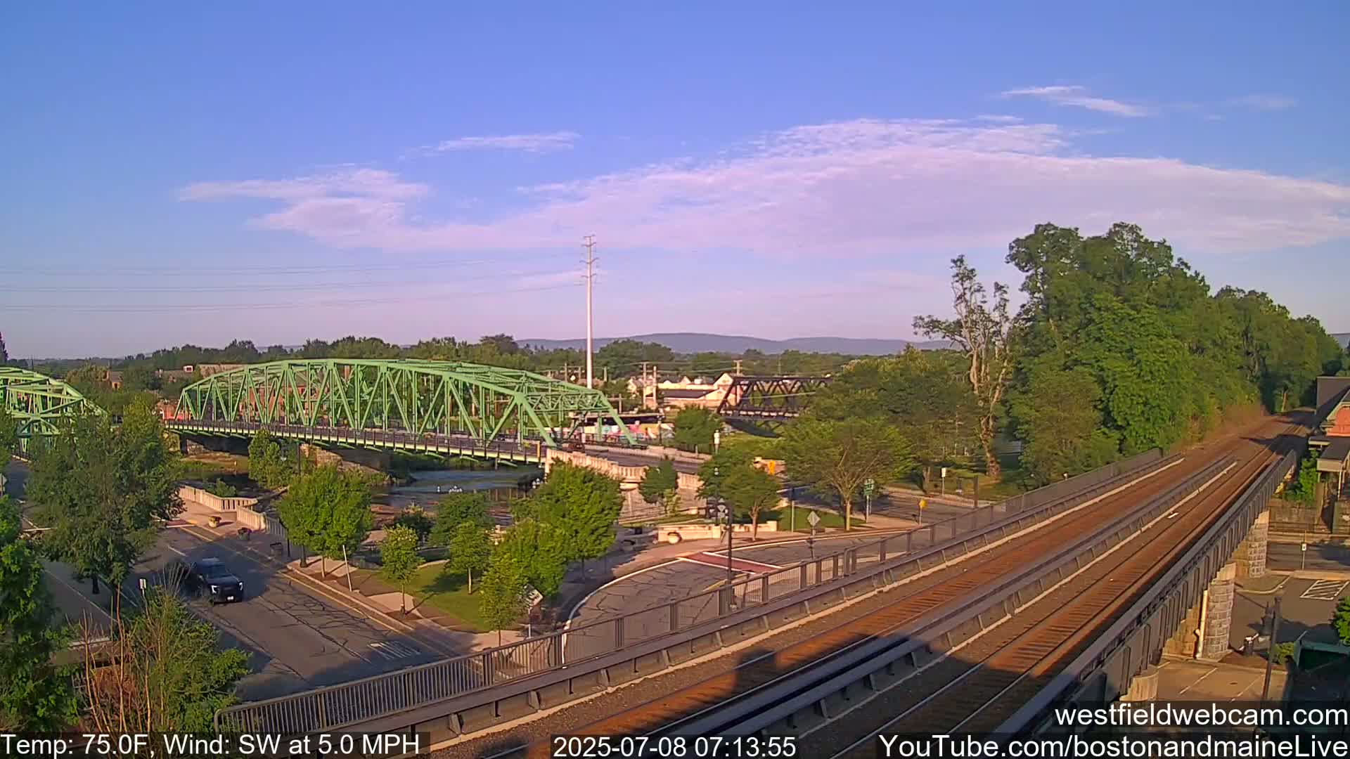 Westfield Railway Live Cam -  Massachusetts, USA