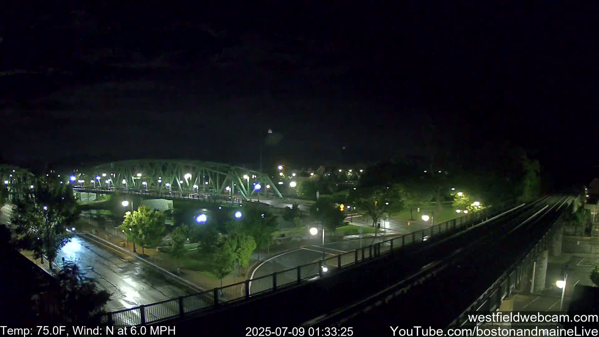 Westfield Railway Live Cam -  Massachusetts, USA