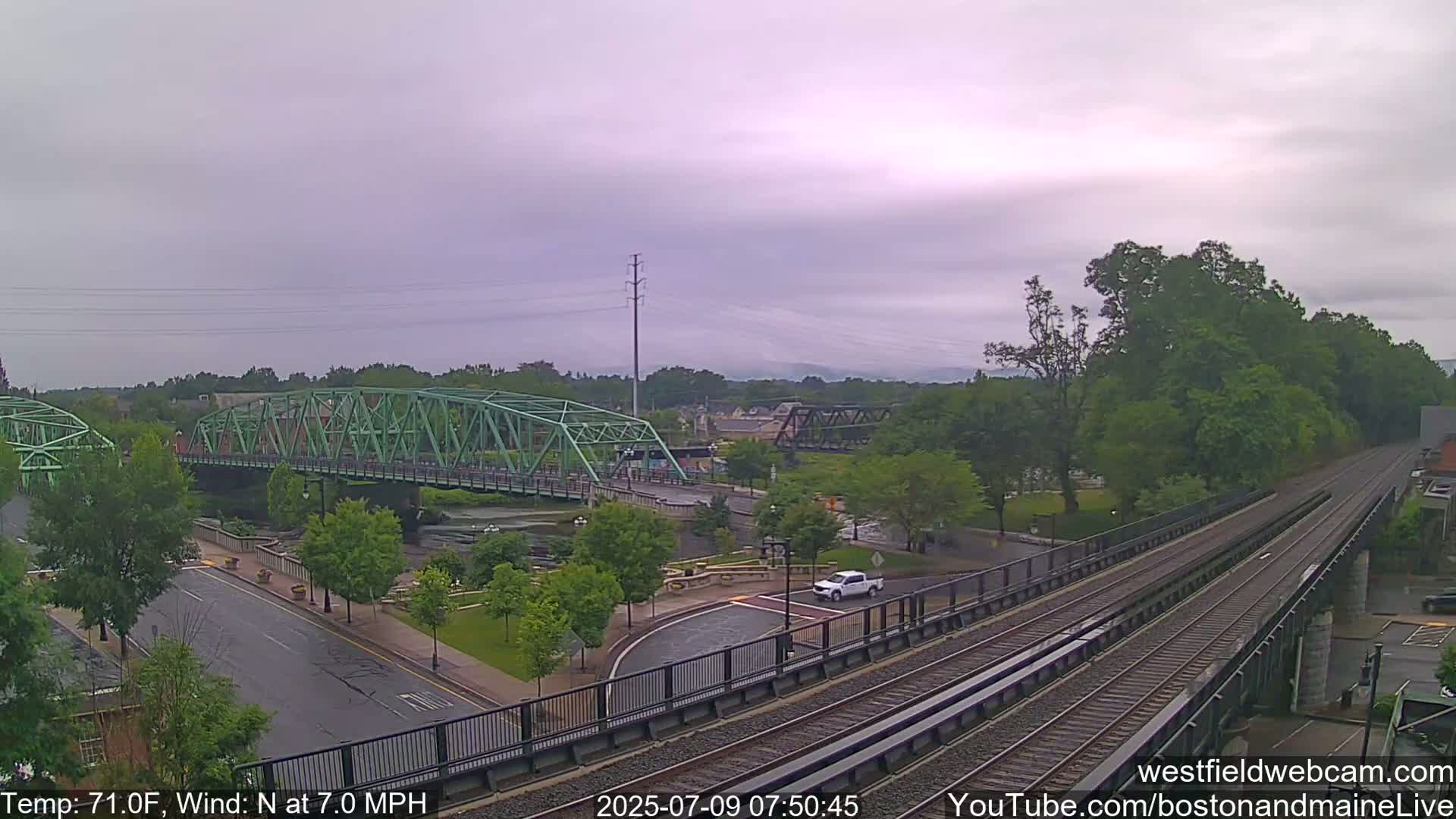 Westfield Railway Live Cam -  Massachusetts, USA