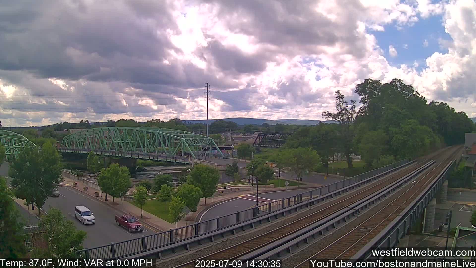Westfield Railway Live Cam -  Massachusetts, USA