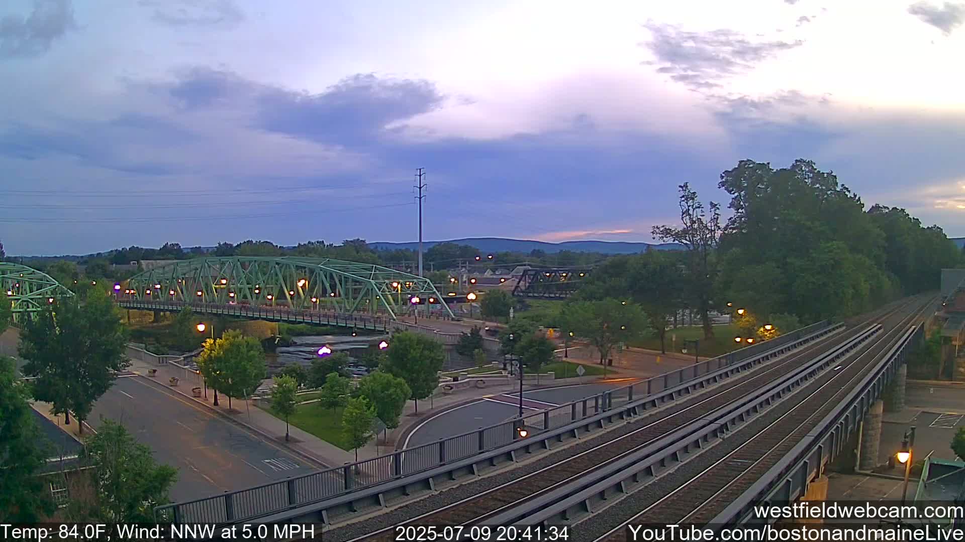 Westfield Railway Live Cam -  Massachusetts, USA