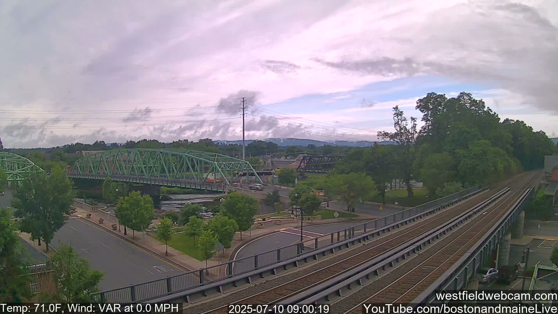 Westfield Railway Live Cam -  Massachusetts, USA