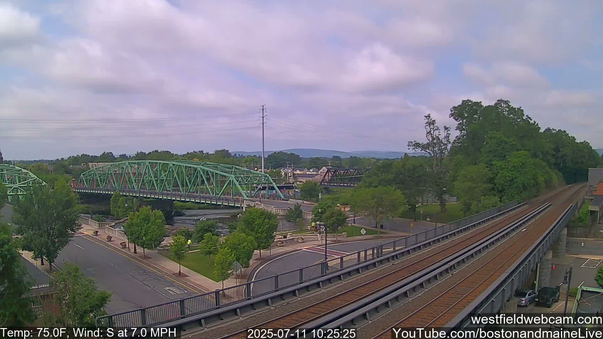 Westfield Railway Live Cam -  Massachusetts, USA