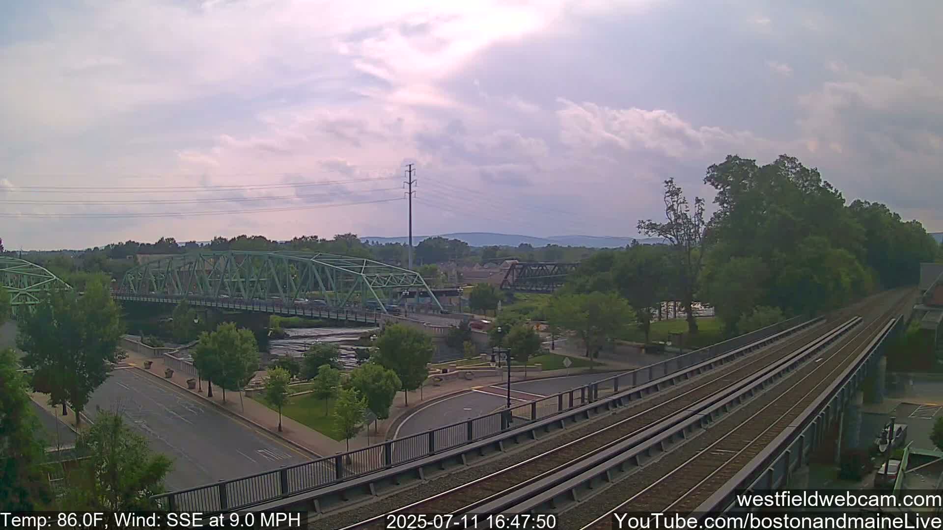 Westfield Railway Live Cam -  Massachusetts, USA