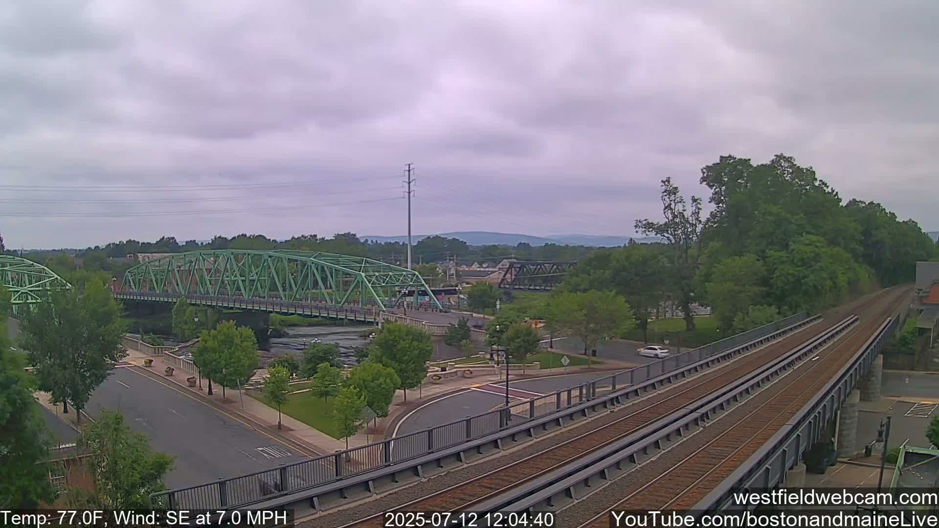 Westfield Railway Live Cam -  Massachusetts, USA