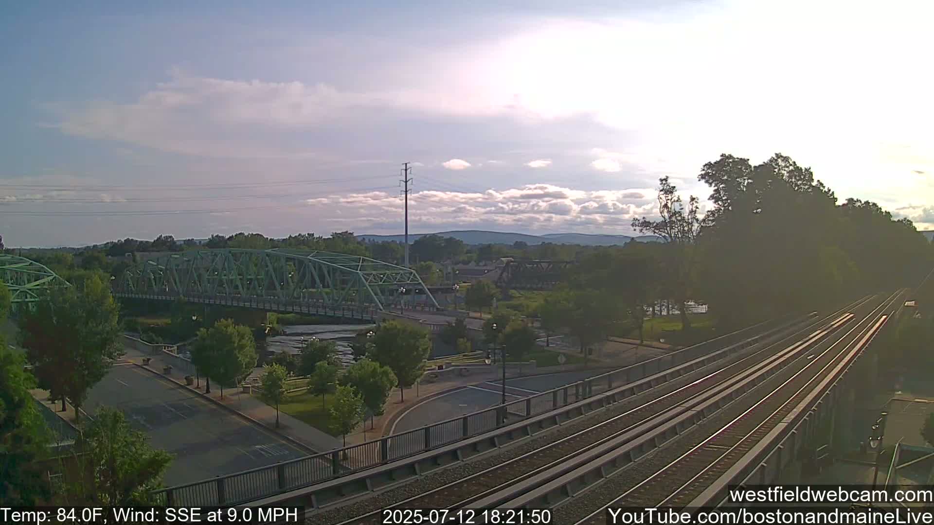 Westfield Railway Live Cam -  Massachusetts, USA
