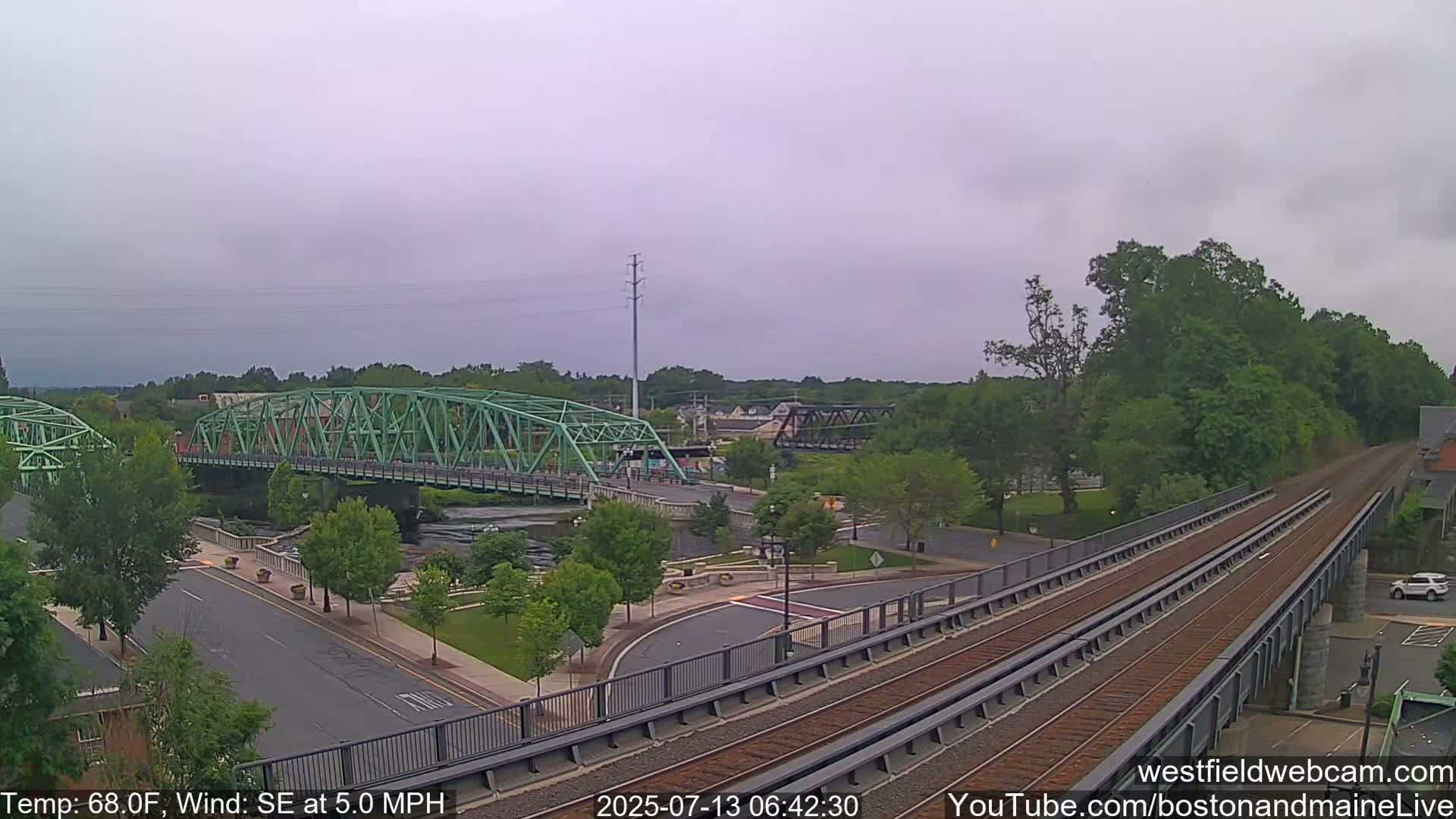 Westfield Railway Live Cam -  Massachusetts, USA