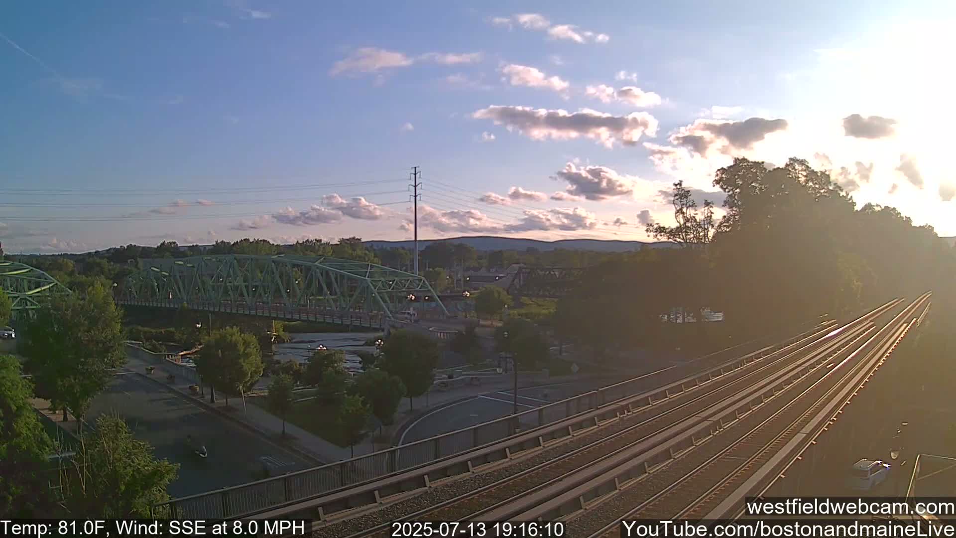 Westfield Railway Live Cam -  Massachusetts, USA
